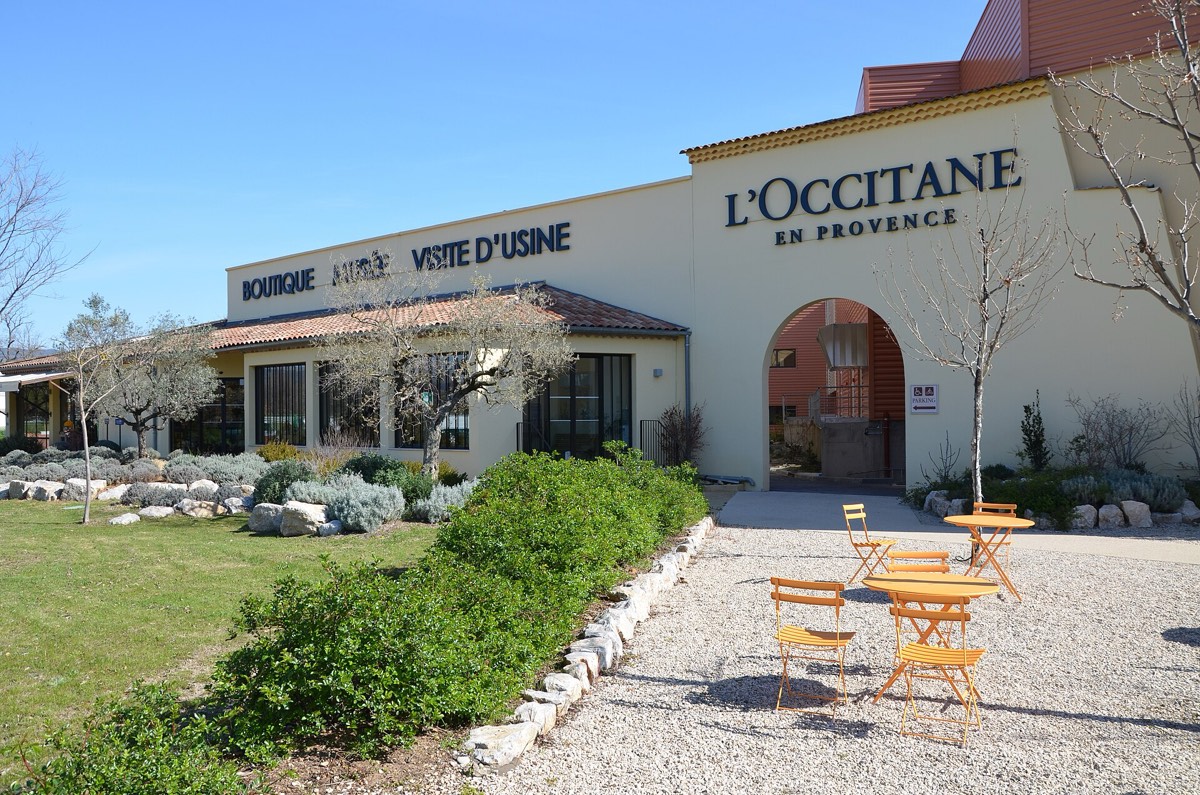 Sede do grupo L'OCCITANE en Provence, na França.